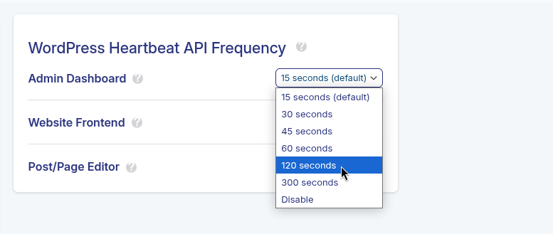 JetHost Total Care Heatbeat API