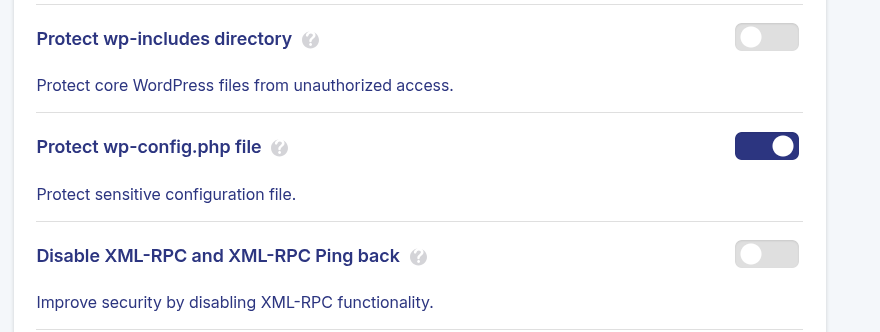JetHost Total Care protect wp-config.php