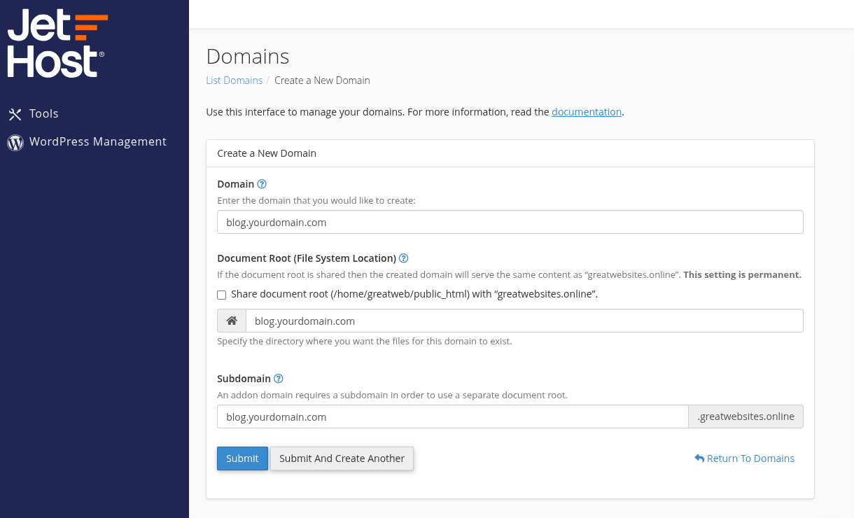 How to Create and Delete Subdomains in cPanel