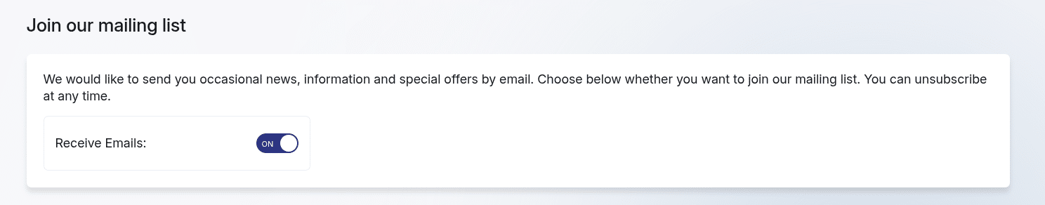 Join Mailing List JetHost