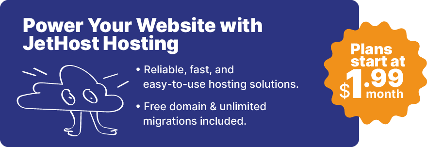 Hosting from JetHost