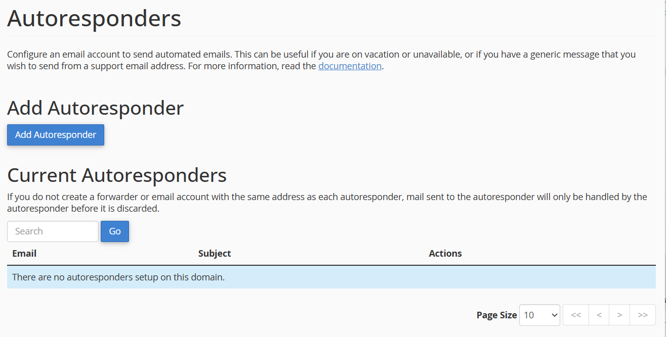 Email Autoresponders
